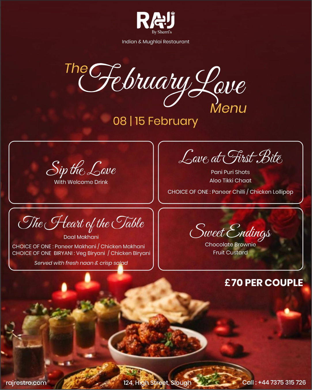 Christmas Dinner Menu